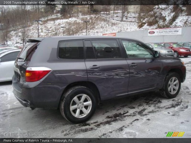 Magnetic Gray Metallic / Ash Gray 2008 Toyota Highlander 4WD