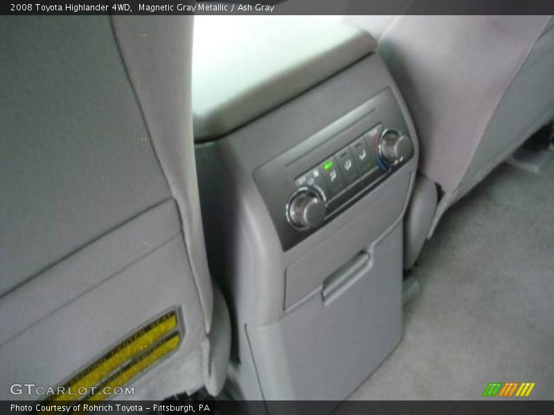 Magnetic Gray Metallic / Ash Gray 2008 Toyota Highlander 4WD