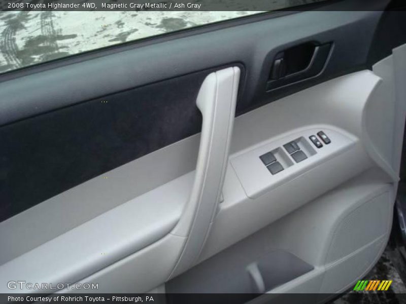 Magnetic Gray Metallic / Ash Gray 2008 Toyota Highlander 4WD