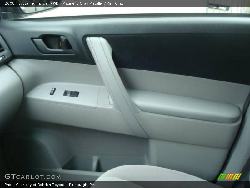 Magnetic Gray Metallic / Ash Gray 2008 Toyota Highlander 4WD