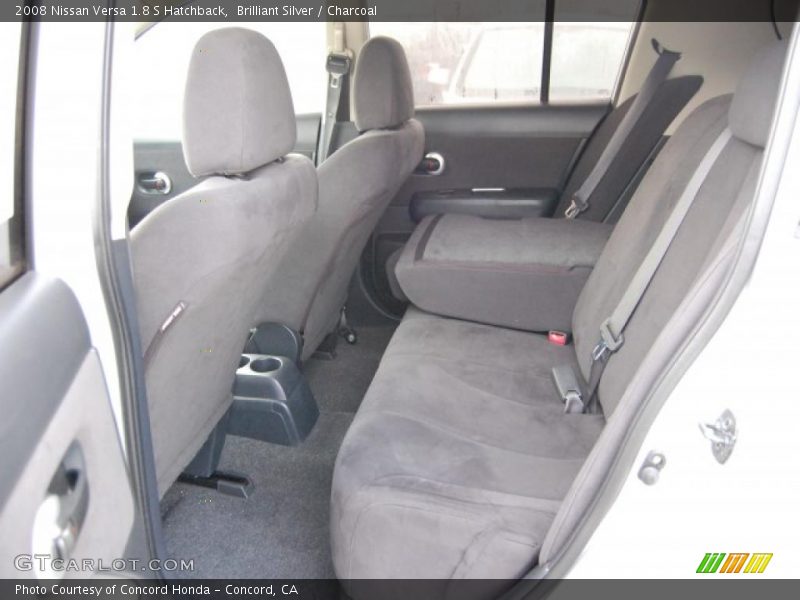 Brilliant Silver / Charcoal 2008 Nissan Versa 1.8 S Hatchback