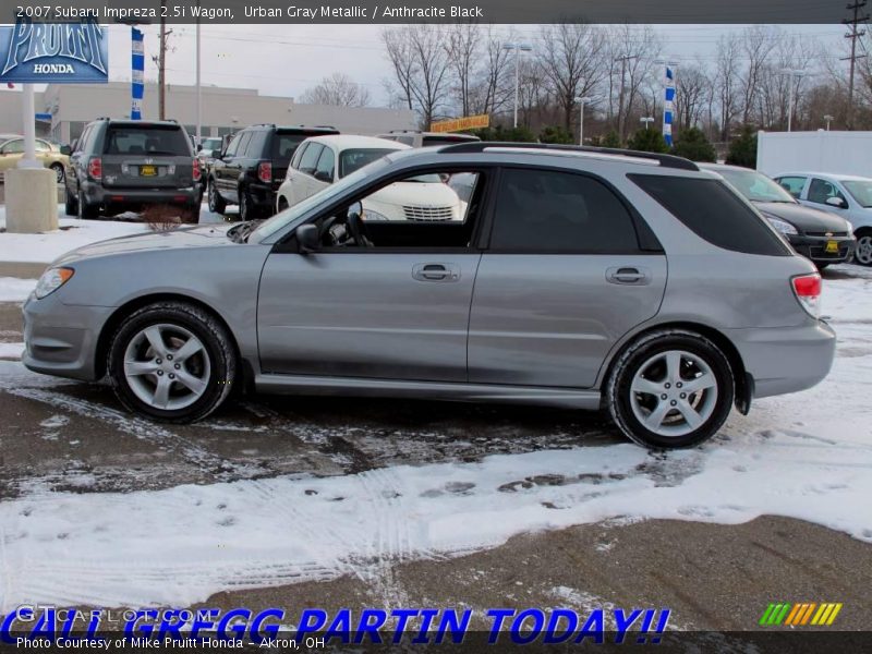 Urban Gray Metallic / Anthracite Black 2007 Subaru Impreza 2.5i Wagon