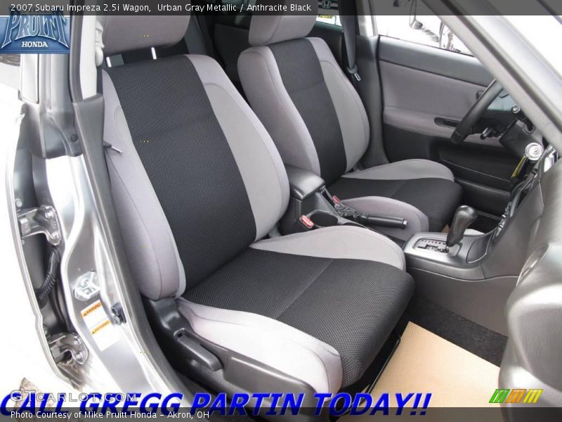 Urban Gray Metallic / Anthracite Black 2007 Subaru Impreza 2.5i Wagon