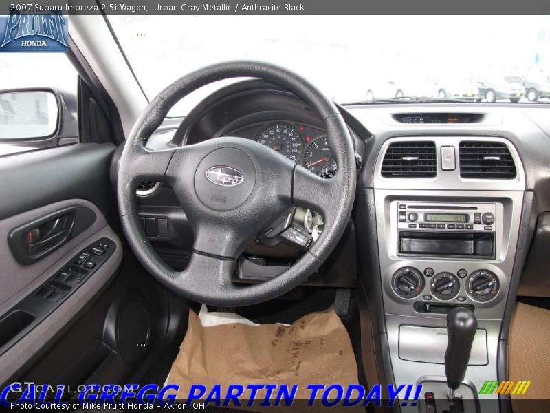Urban Gray Metallic / Anthracite Black 2007 Subaru Impreza 2.5i Wagon