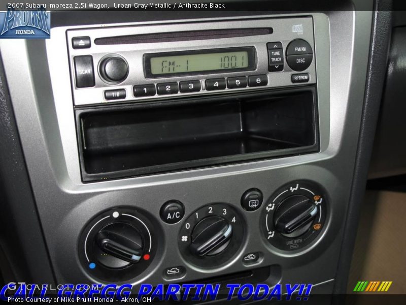 Urban Gray Metallic / Anthracite Black 2007 Subaru Impreza 2.5i Wagon