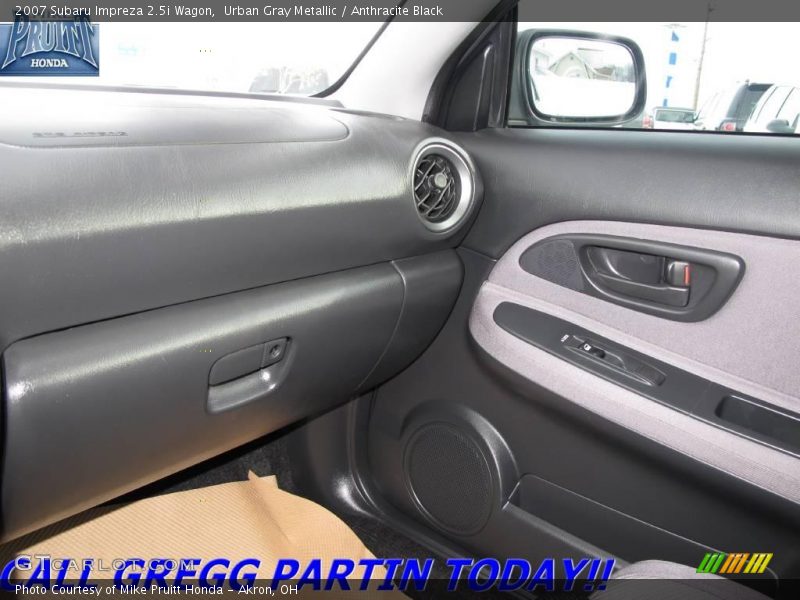 Urban Gray Metallic / Anthracite Black 2007 Subaru Impreza 2.5i Wagon