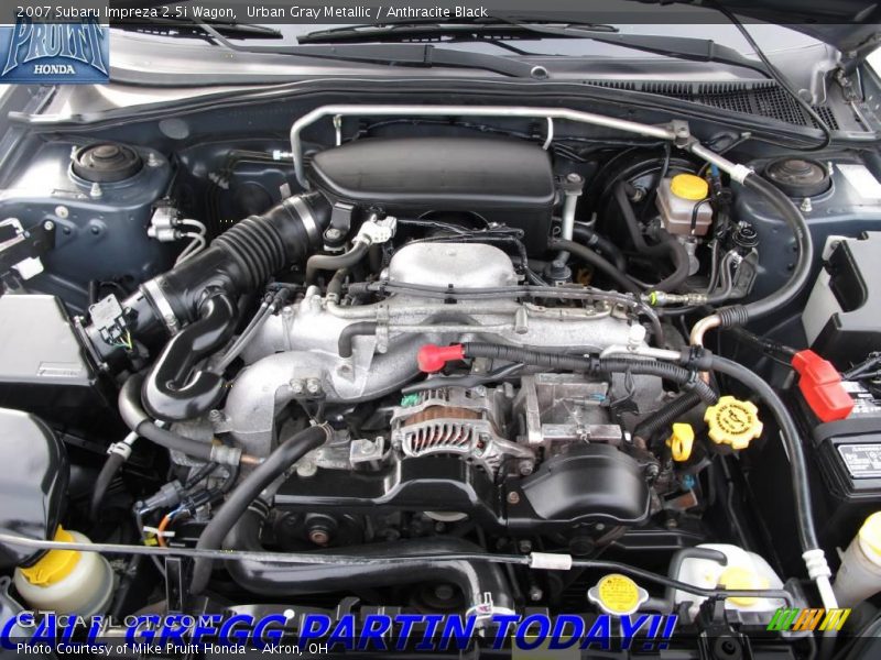 Urban Gray Metallic / Anthracite Black 2007 Subaru Impreza 2.5i Wagon
