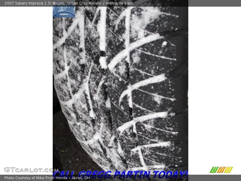 Urban Gray Metallic / Anthracite Black 2007 Subaru Impreza 2.5i Wagon