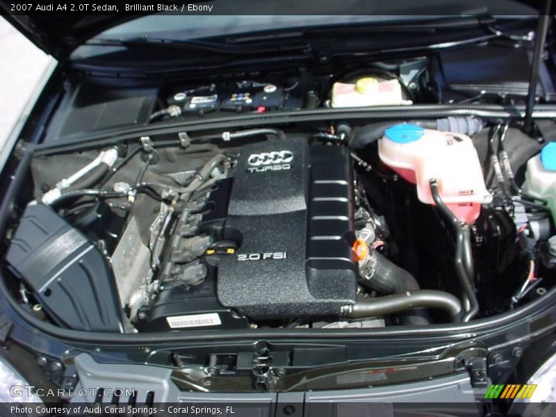 Brilliant Black / Ebony 2007 Audi A4 2.0T Sedan