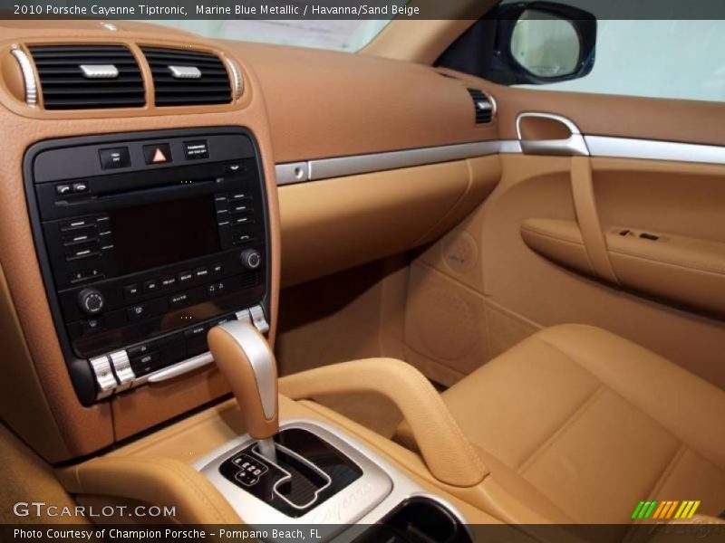 Marine Blue Metallic / Havanna/Sand Beige 2010 Porsche Cayenne Tiptronic