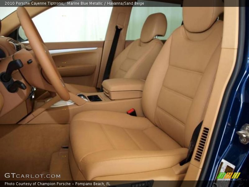 Marine Blue Metallic / Havanna/Sand Beige 2010 Porsche Cayenne Tiptronic