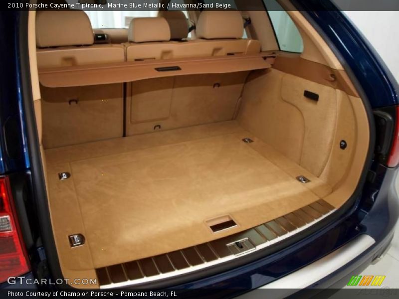 Marine Blue Metallic / Havanna/Sand Beige 2010 Porsche Cayenne Tiptronic