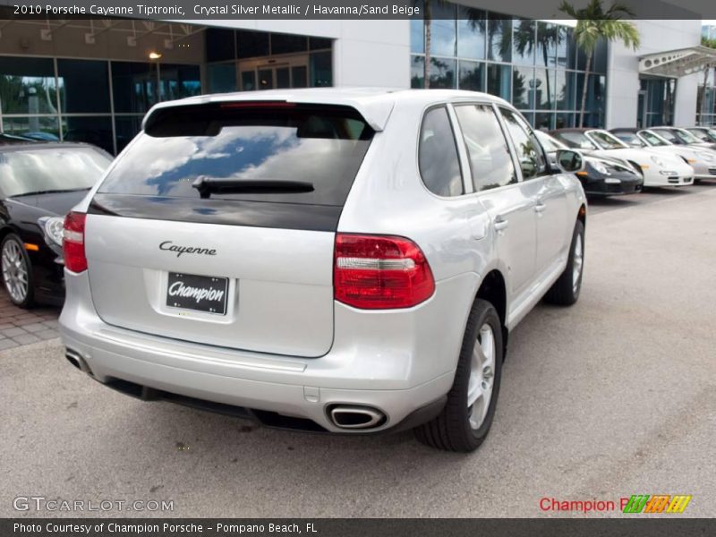 Crystal Silver Metallic / Havanna/Sand Beige 2010 Porsche Cayenne Tiptronic