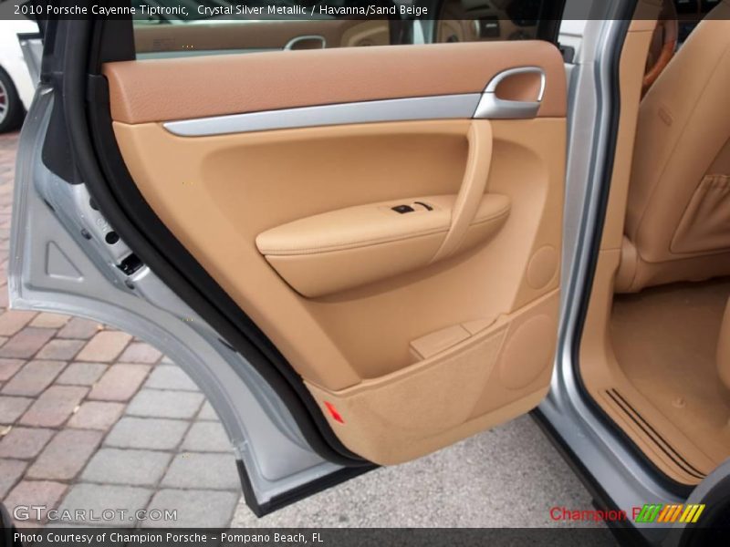 Crystal Silver Metallic / Havanna/Sand Beige 2010 Porsche Cayenne Tiptronic