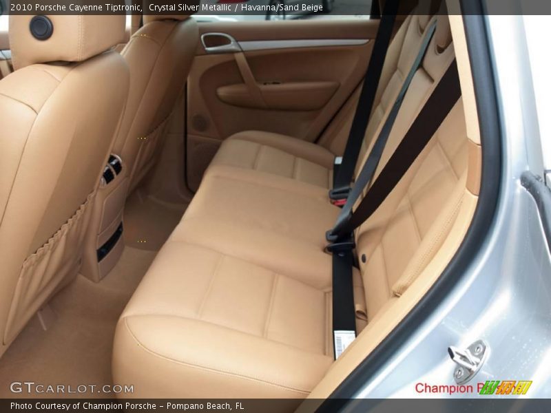 Crystal Silver Metallic / Havanna/Sand Beige 2010 Porsche Cayenne Tiptronic