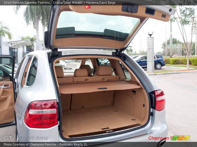 Crystal Silver Metallic / Havanna/Sand Beige 2010 Porsche Cayenne Tiptronic