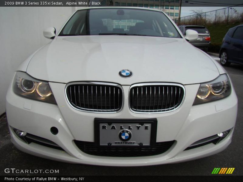 Alpine White / Black 2009 BMW 3 Series 335xi Sedan