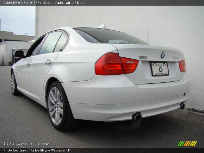 Alpine White / Black 2009 BMW 3 Series 335xi Sedan