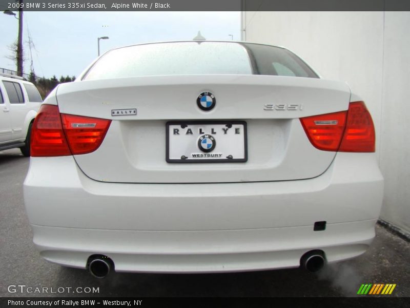 Alpine White / Black 2009 BMW 3 Series 335xi Sedan