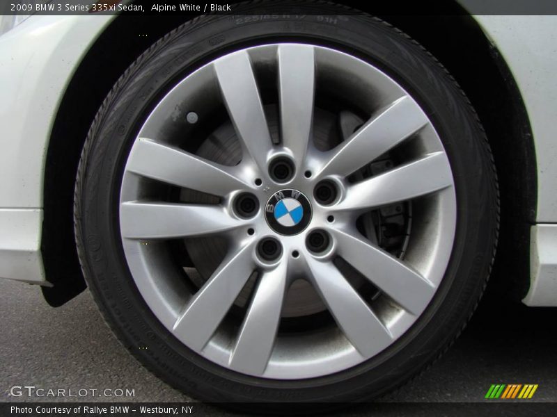 Alpine White / Black 2009 BMW 3 Series 335xi Sedan