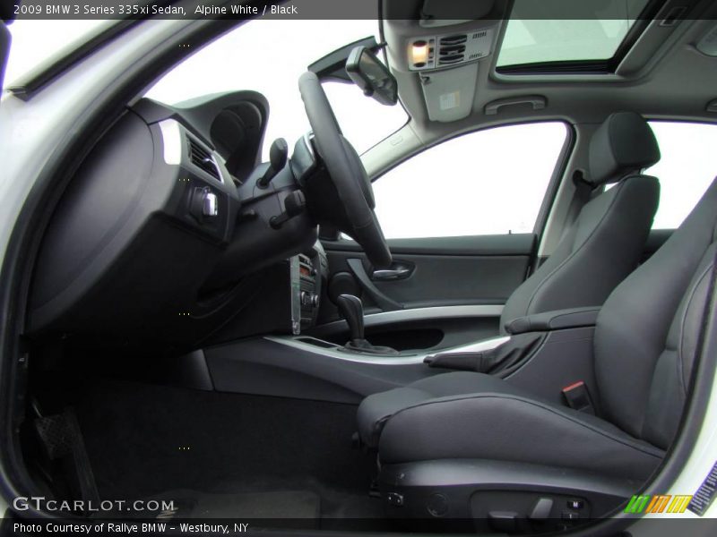 Alpine White / Black 2009 BMW 3 Series 335xi Sedan