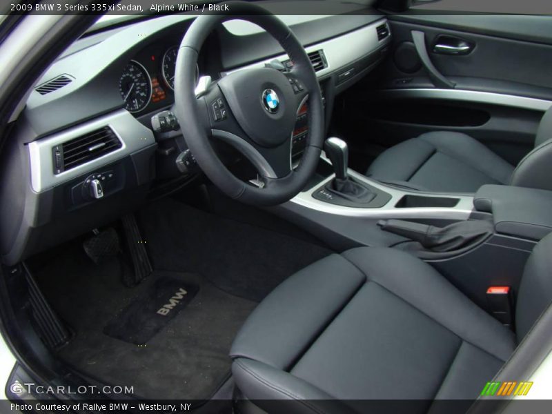 Alpine White / Black 2009 BMW 3 Series 335xi Sedan