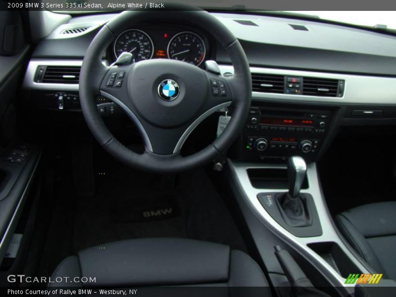 Alpine White / Black 2009 BMW 3 Series 335xi Sedan