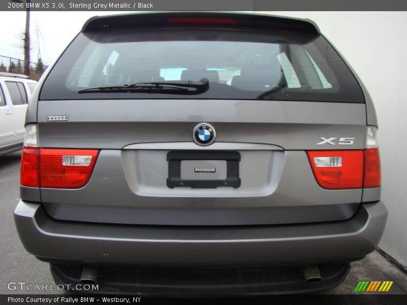 Sterling Grey Metallic / Black 2006 BMW X5 3.0i