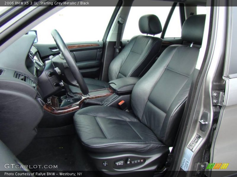 Sterling Grey Metallic / Black 2006 BMW X5 3.0i