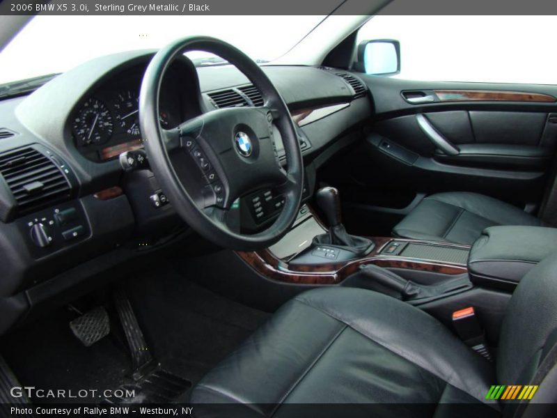 Sterling Grey Metallic / Black 2006 BMW X5 3.0i