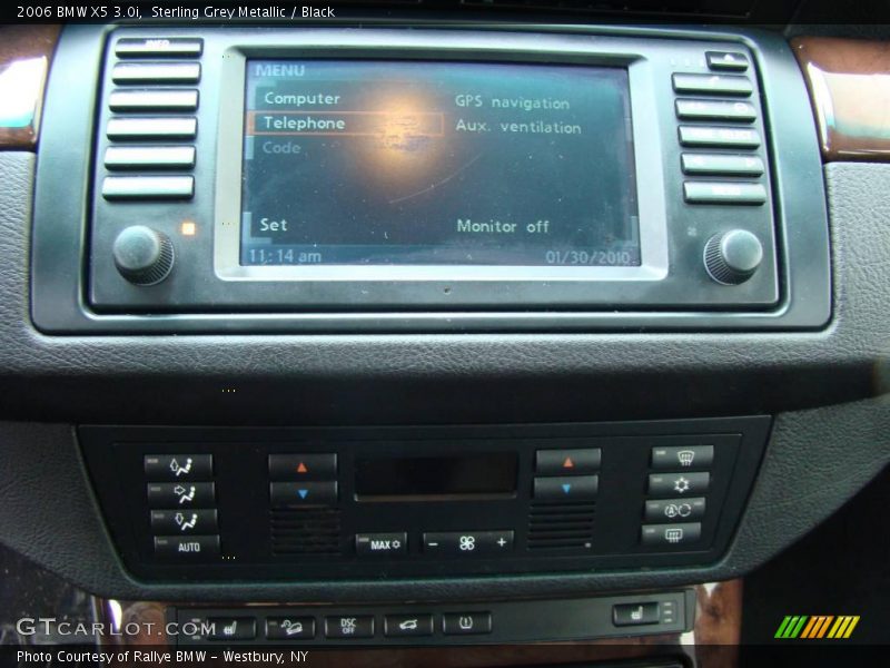 Sterling Grey Metallic / Black 2006 BMW X5 3.0i