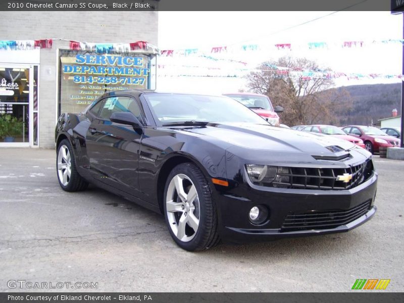 Black / Black 2010 Chevrolet Camaro SS Coupe
