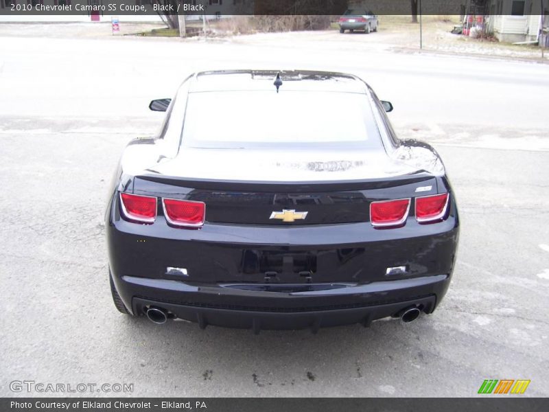 Black / Black 2010 Chevrolet Camaro SS Coupe