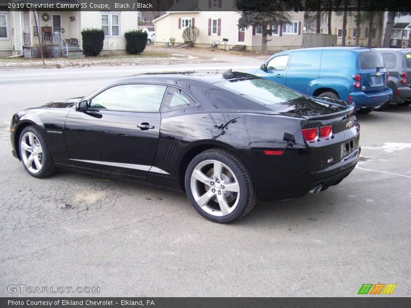 Black / Black 2010 Chevrolet Camaro SS Coupe
