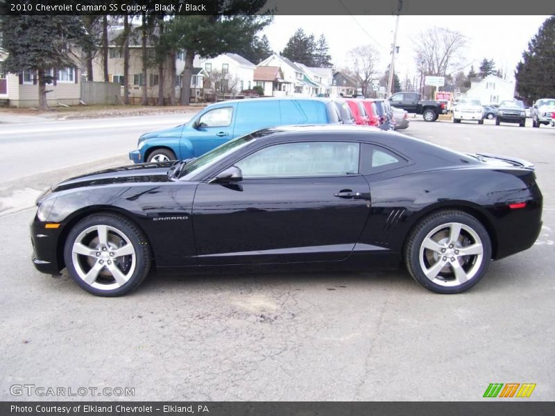 Black / Black 2010 Chevrolet Camaro SS Coupe