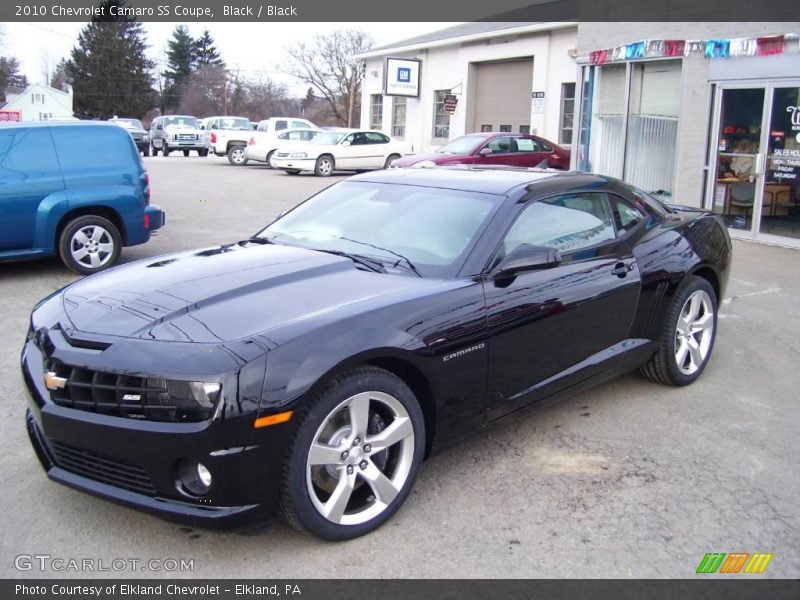 Black / Black 2010 Chevrolet Camaro SS Coupe