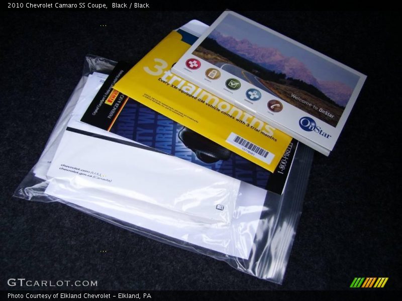 Black / Black 2010 Chevrolet Camaro SS Coupe