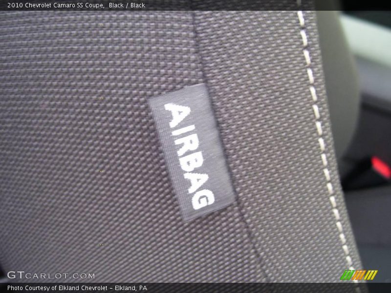 Black / Black 2010 Chevrolet Camaro SS Coupe