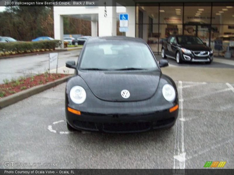 Black / Black 2008 Volkswagen New Beetle S Coupe