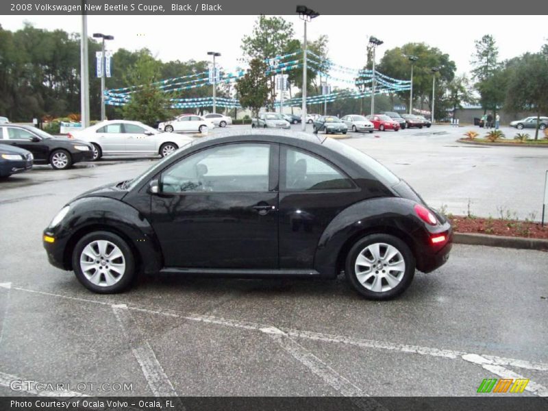 Black / Black 2008 Volkswagen New Beetle S Coupe