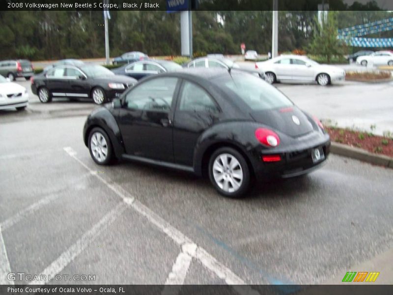 Black / Black 2008 Volkswagen New Beetle S Coupe