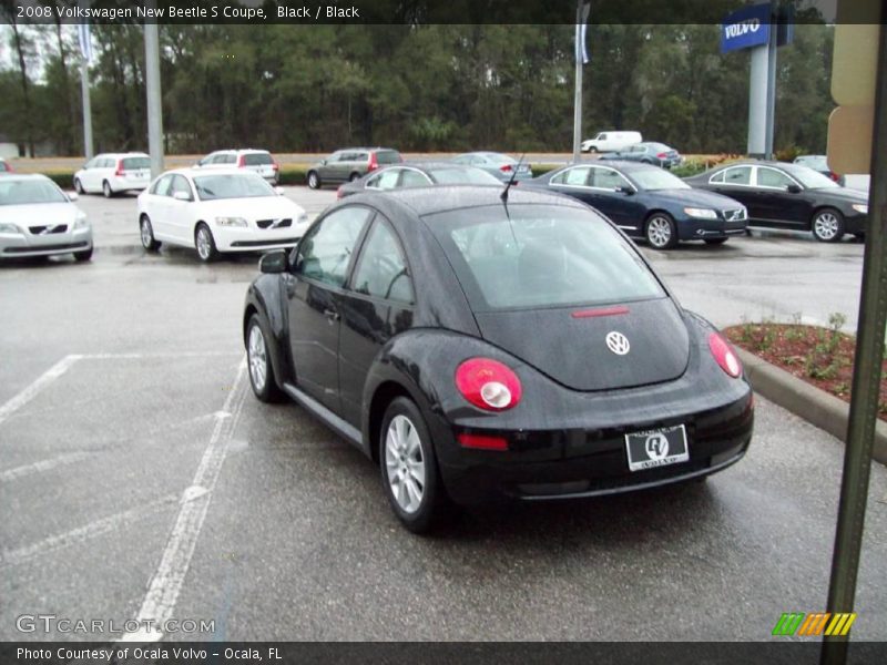 Black / Black 2008 Volkswagen New Beetle S Coupe