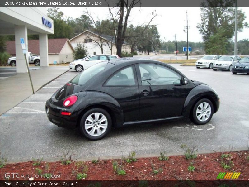 Black / Black 2008 Volkswagen New Beetle S Coupe