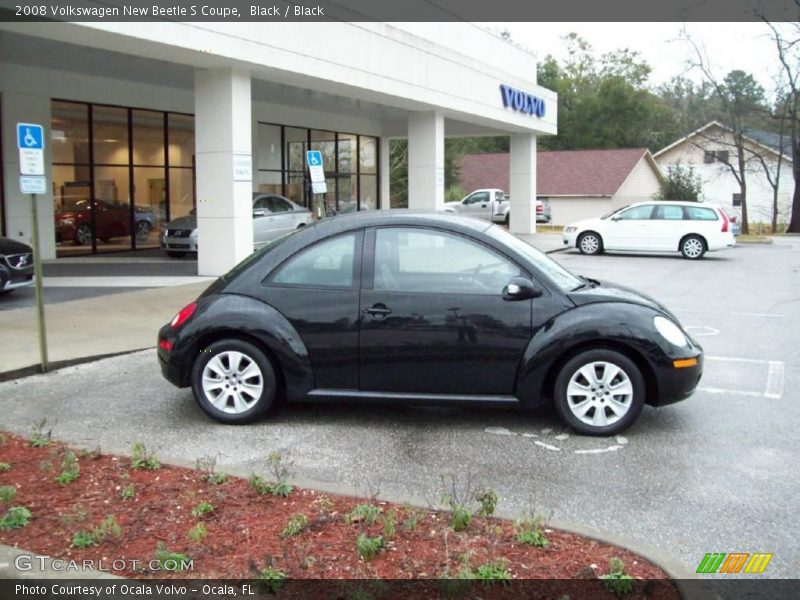 Black / Black 2008 Volkswagen New Beetle S Coupe