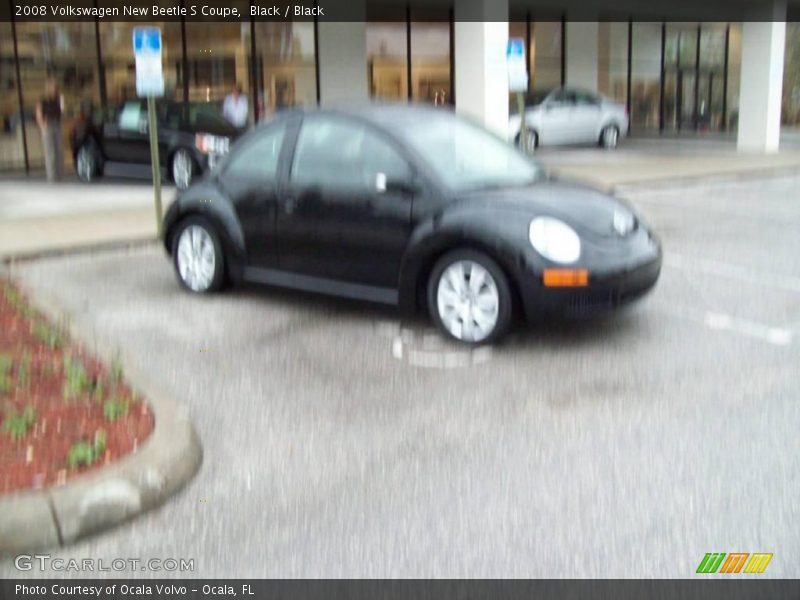 Black / Black 2008 Volkswagen New Beetle S Coupe