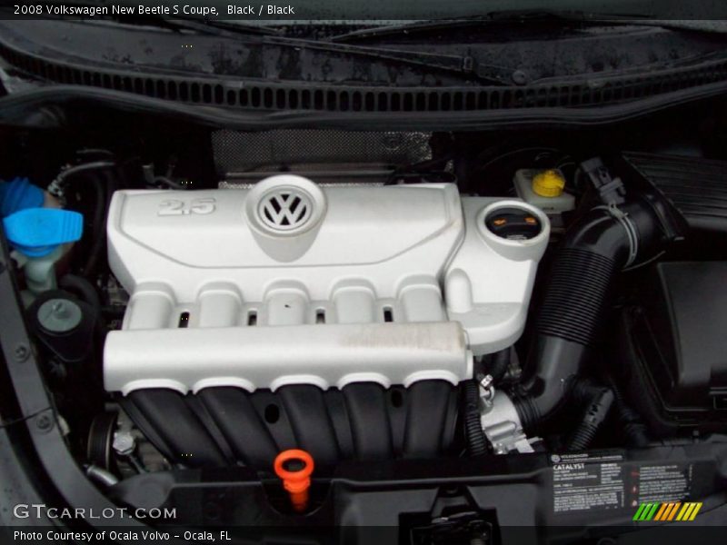 Black / Black 2008 Volkswagen New Beetle S Coupe