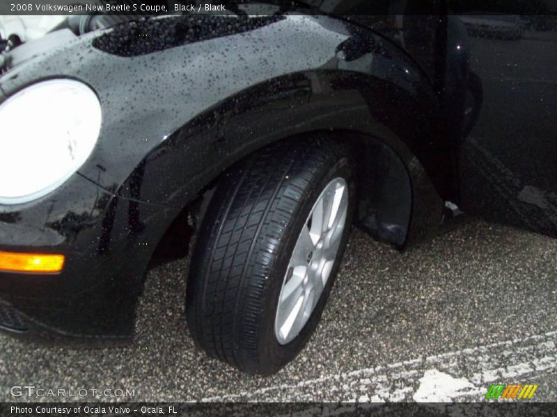 Black / Black 2008 Volkswagen New Beetle S Coupe