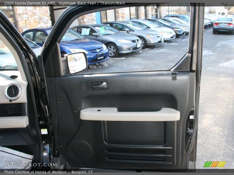 Nighthawk Black Pearl / Titanium/Black 2008 Honda Element EX AWD