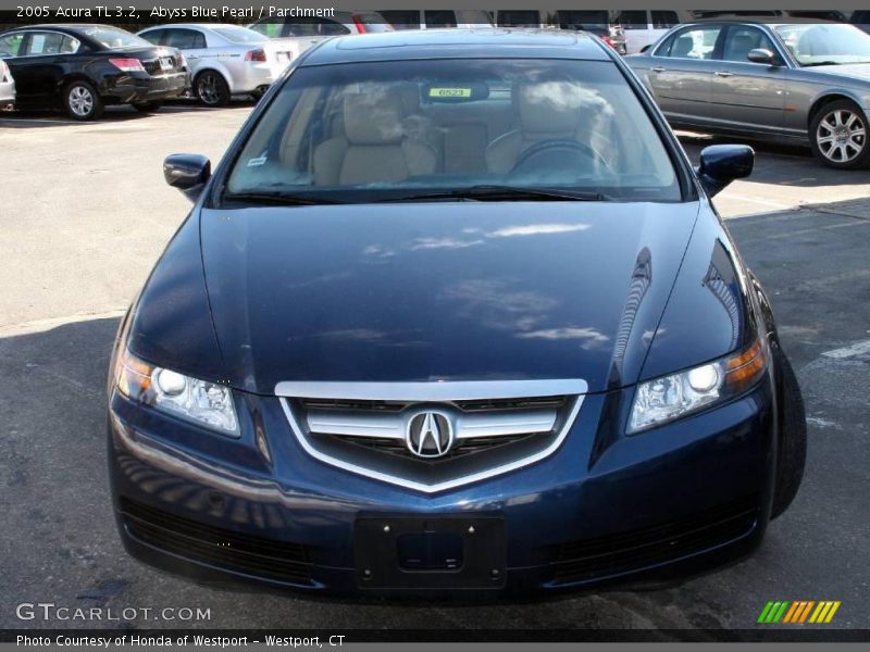 Abyss Blue Pearl / Parchment 2005 Acura TL 3.2