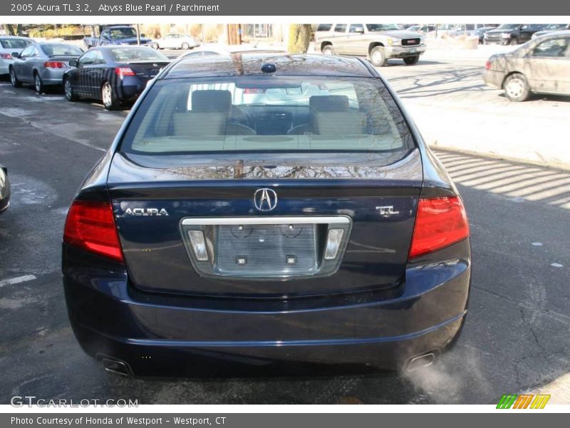 Abyss Blue Pearl / Parchment 2005 Acura TL 3.2